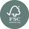 icona en blanc del logo de FSC